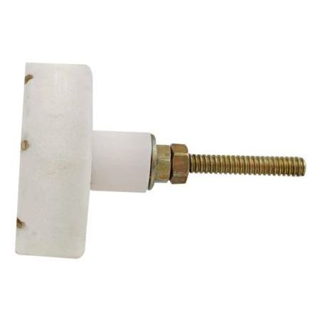 Wholesale Stone Brass Vintage Knobs White Kids Room Pulls Round Drawers Dresser Hardware 3.81 cm SFK-109