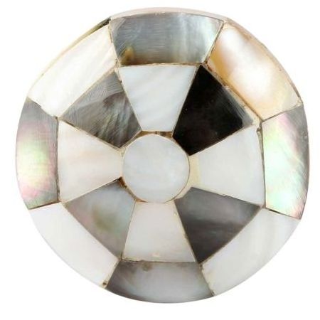 Wholesale Mother of Pearl Wood Kitchen Cabinet Hardware Multicolor Dresser Cupboard Pulls Football Modern Knobs Drawer WRK-105