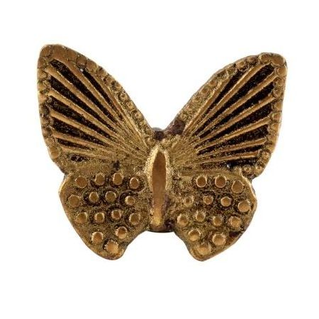 Wholesale Brass Vintage Knobs Gold Door Pulls Butterfly Modern Cabinet Pull Handles Dresser Drawers 3.55 cm RAK-125