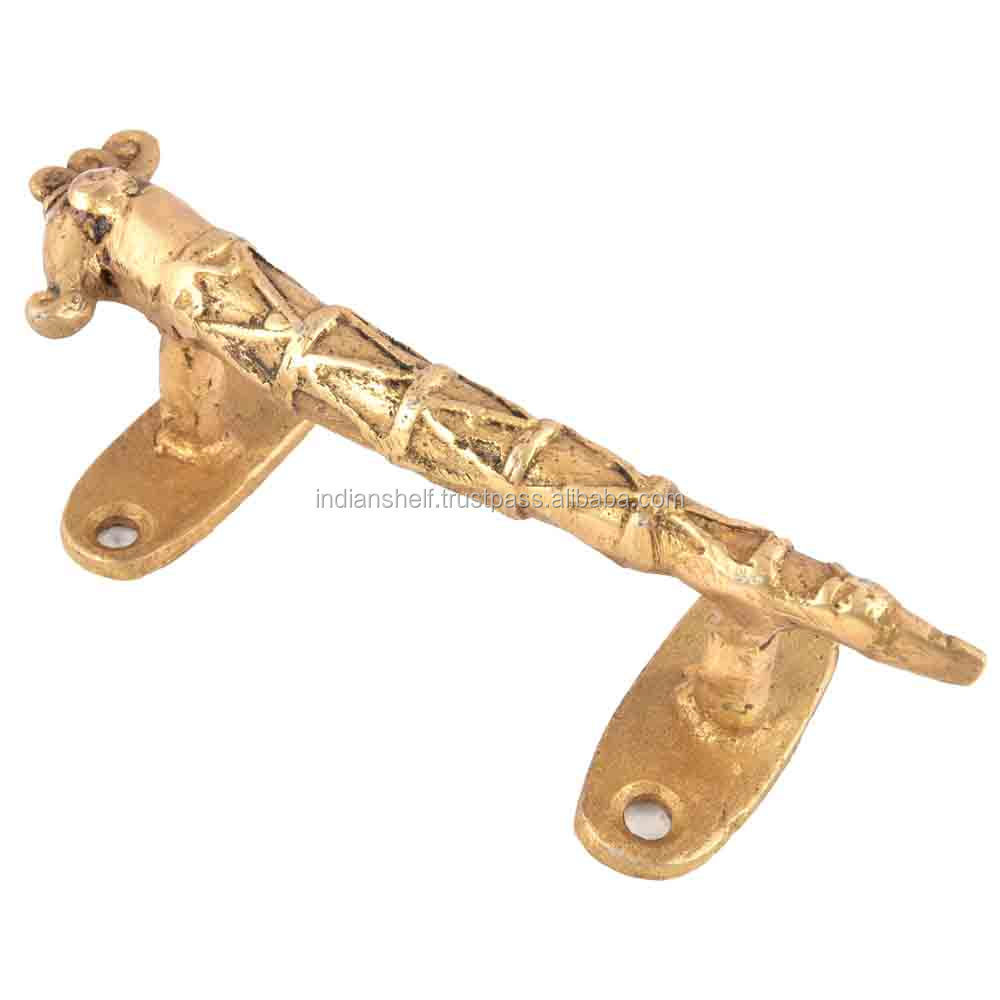 Wholesale New Arrival Brass Door Handles Golden Cupboard Handles and Pulls Peacock Cabinet Drawer Handles NMH-47