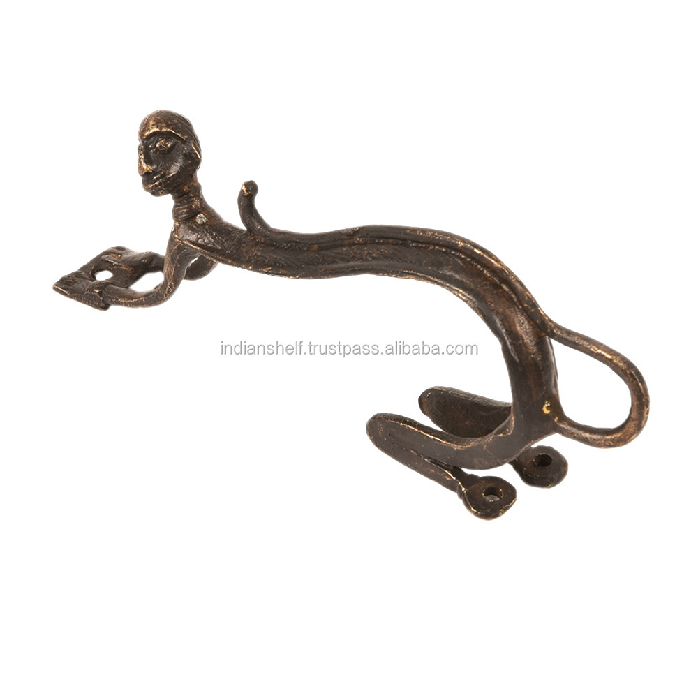 Handmade Bulk Traditional  Black Brass Monkey Body Door Handles Home Decor Cabinet Pulls For Kitchen 4 Inches New Design NMH-96