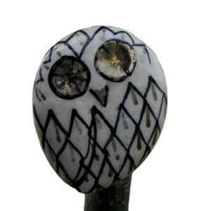 Bulk Ceramic Cabinet Knobs Black Drawer Pulls and Knobs Owl Kitchen Door Knobs Furniture Hardware in Wholesale