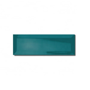 Wholesale price glossy/matt finish surface 100X300 mm Kitchen Backsplash aqua blue Glossy Ceramic Mosaic Subway Tile