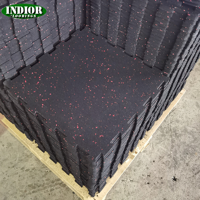 15mm high density rubber floor universal airport rubber checker plate interlock flooring tiles Australia