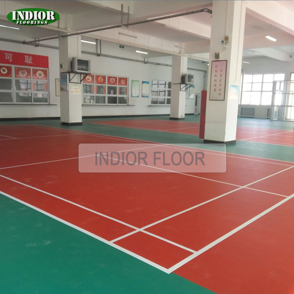 2020 hot sale waterproof high rebound badminton mat pvc sport skirting plastic flooring india