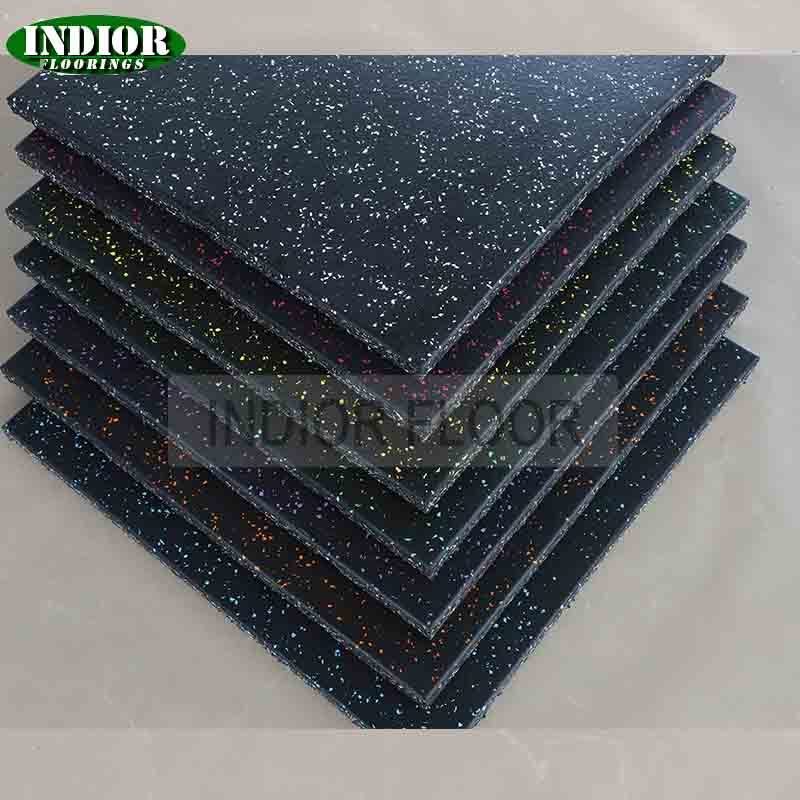 Elevator Gym Floor Interlock Malaysia Safety 20Mm Epdm fleck 10Mm Black Rubber Mat dubai