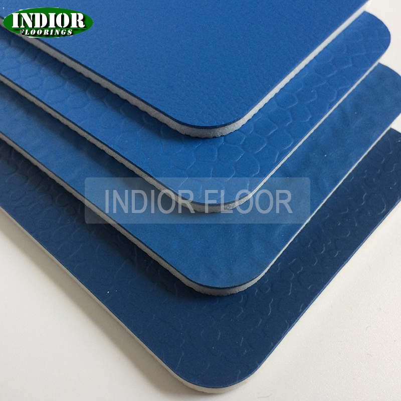 2020 hot sale waterproof high rebound badminton mat pvc sport skirting plastic flooring india