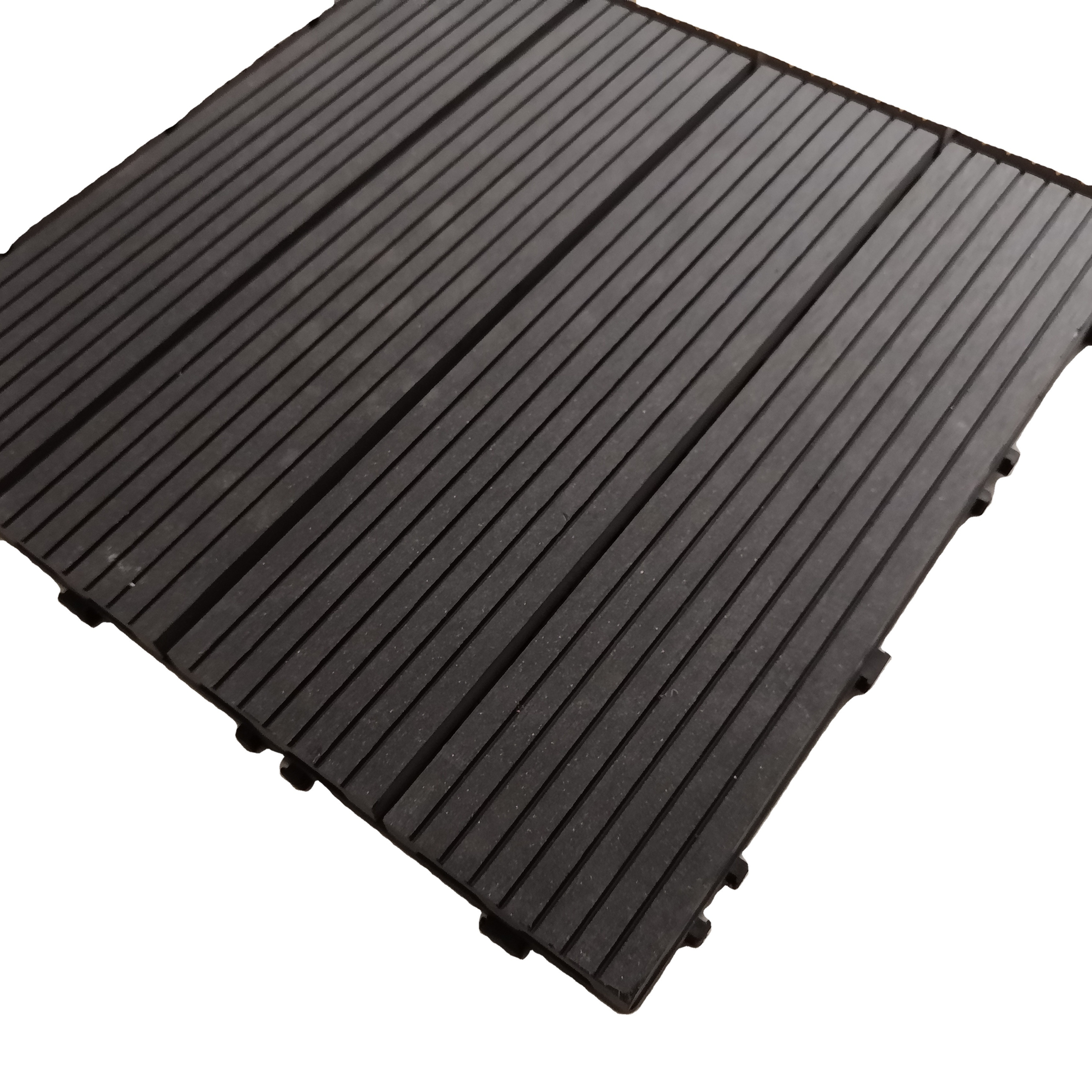 Outdoor Eco-friendly interlocking porch flooring wpc deck tile canada