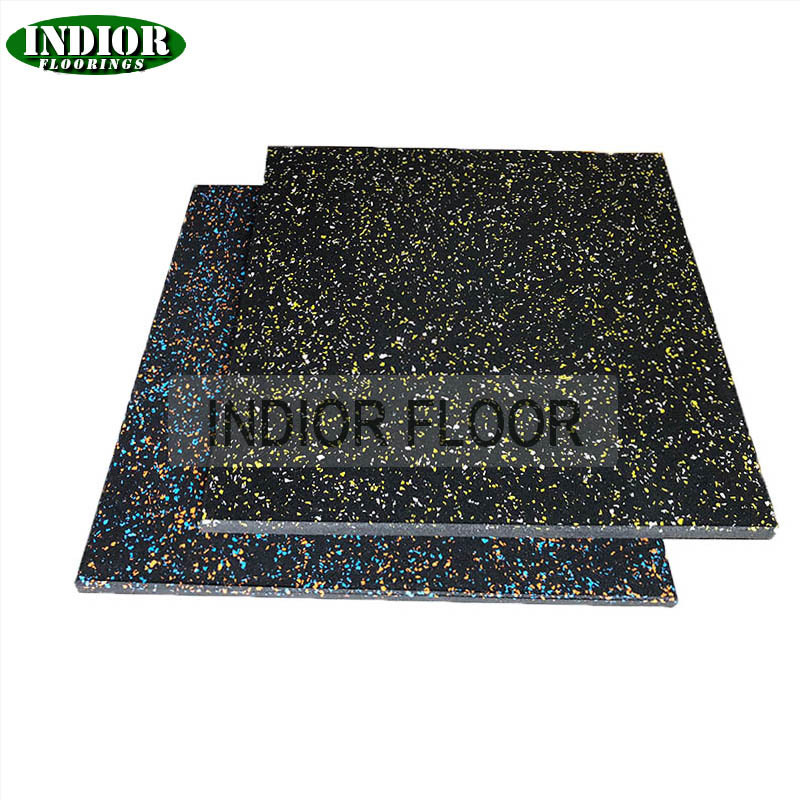 Elevator Gym Floor Interlock Malaysia Safety 20Mm Epdm fleck 10Mm Black Rubber Mat dubai