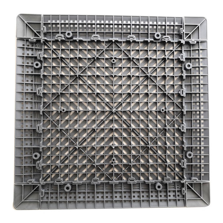 Pure pp material garage floor block modular interlocking click flooring tile