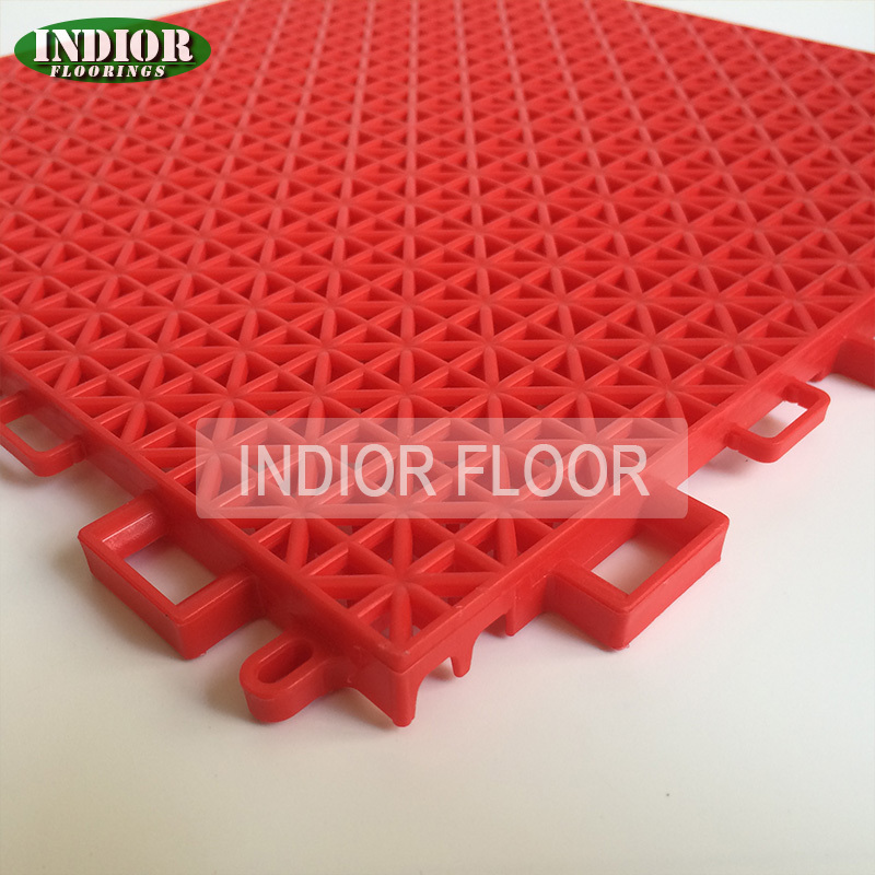 Australia 16 Mm Thickness Anti Slip Removable Modular Plastic Polypropylene Tiles Interlocking Car Garage Floor