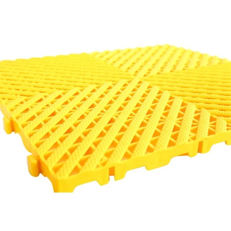 PP Plastic grid 4s shop car wash station non-slip grille Grating floor mat water -proof floor grill