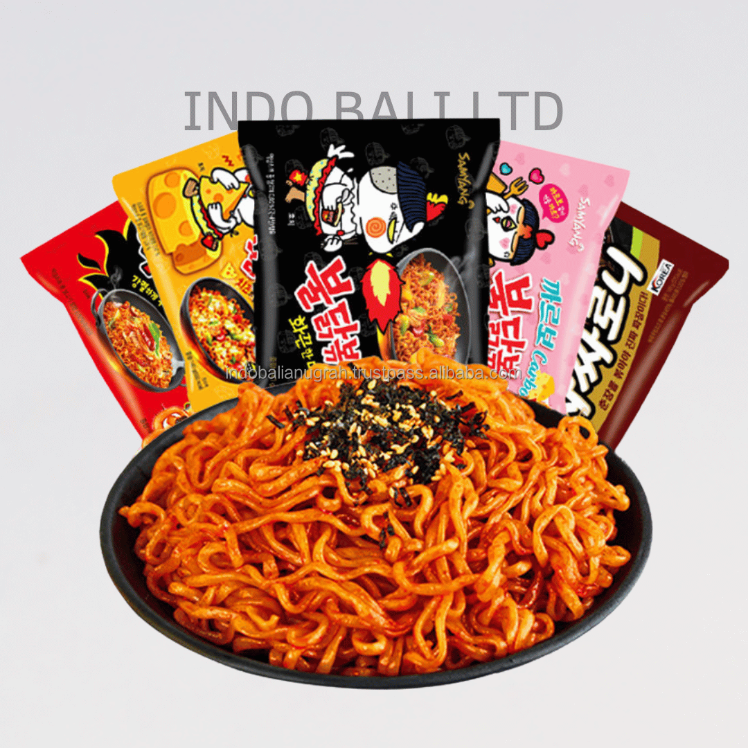 Spicy Buldak Korean Instant Noodle Halal Certified Available in Wholesale Food Best Selling Ramyun Korea Hot