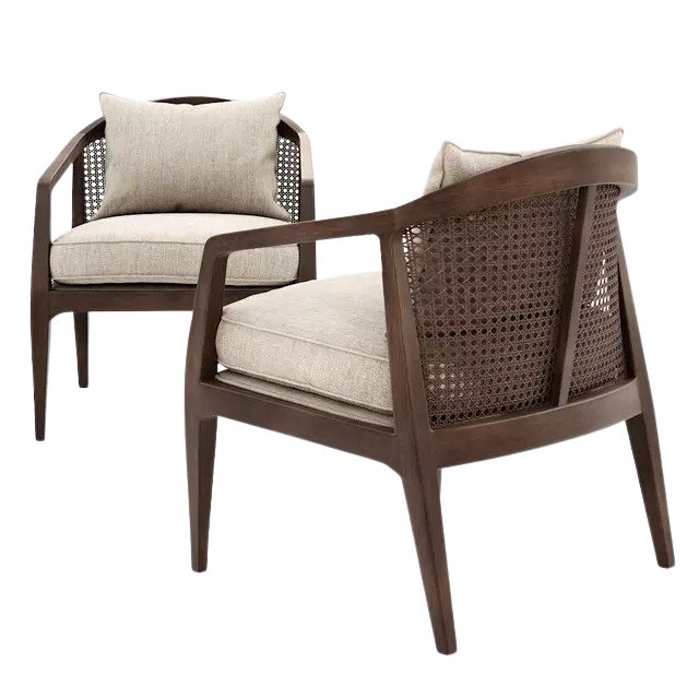 Manufacture Direct Price Vietnam Wooden Dining Arm Chairs for Living Room Restaurant Hotel Coffee Furniture