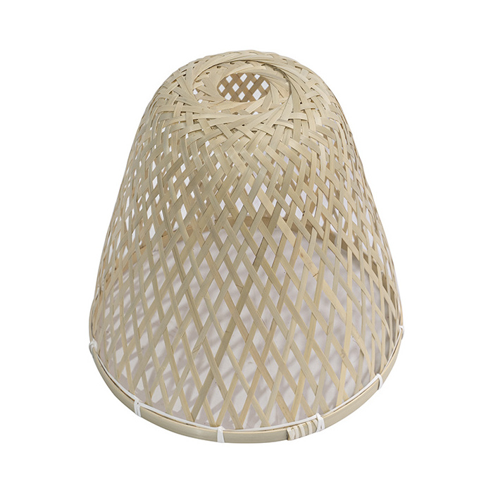 High quality Bamboo Lampshade HandWoven Pendant Light Simple, Ceiling Light Decor