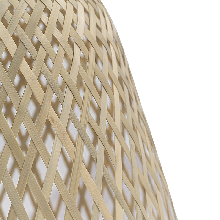 High quality Bamboo Lampshade HandWoven Pendant Light Simple, Ceiling Light Decor