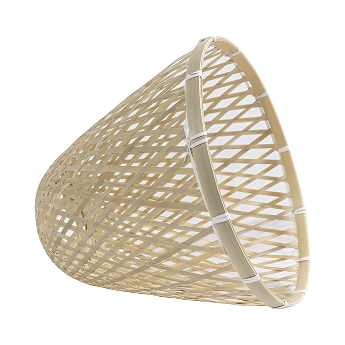 High quality Bamboo Lampshade HandWoven Pendant Light Simple, Ceiling Light Decor