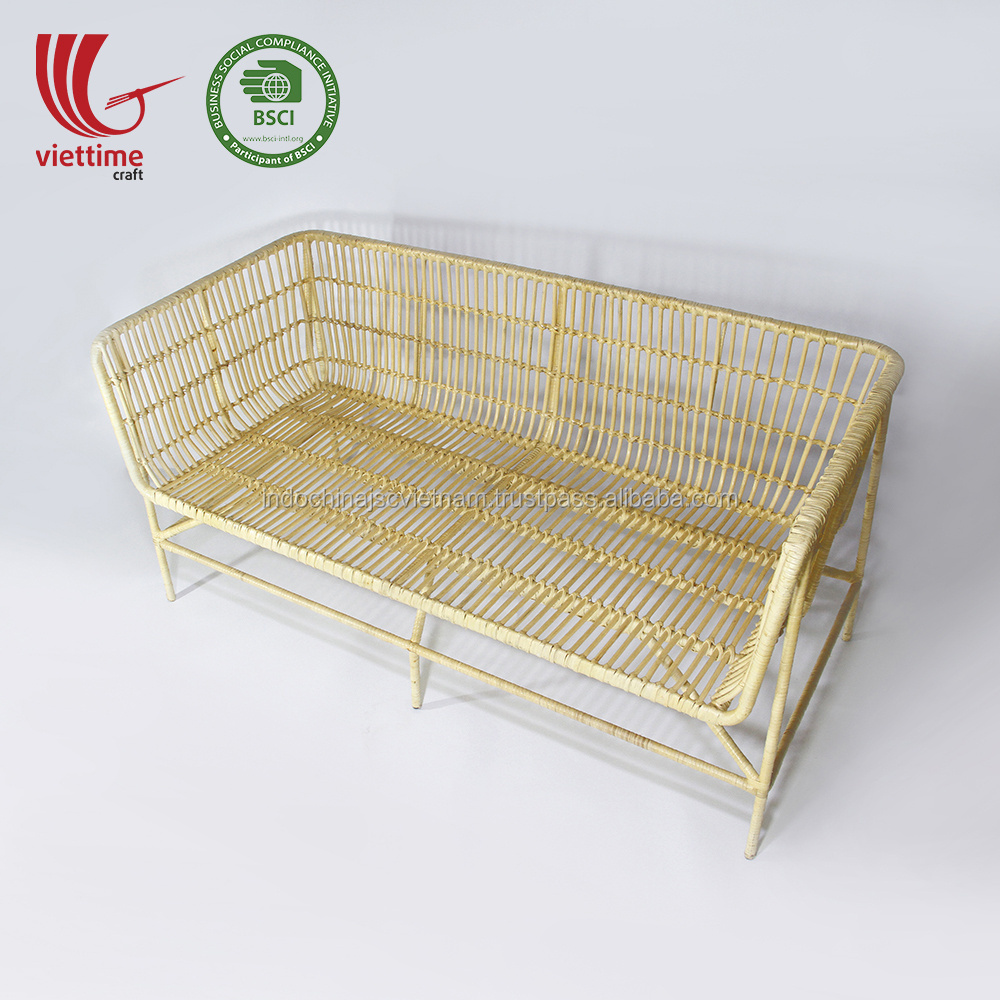 Relaxing Indoor Long Rattan Sofa, Rattan Chair, Rattan Furniture Vietnam