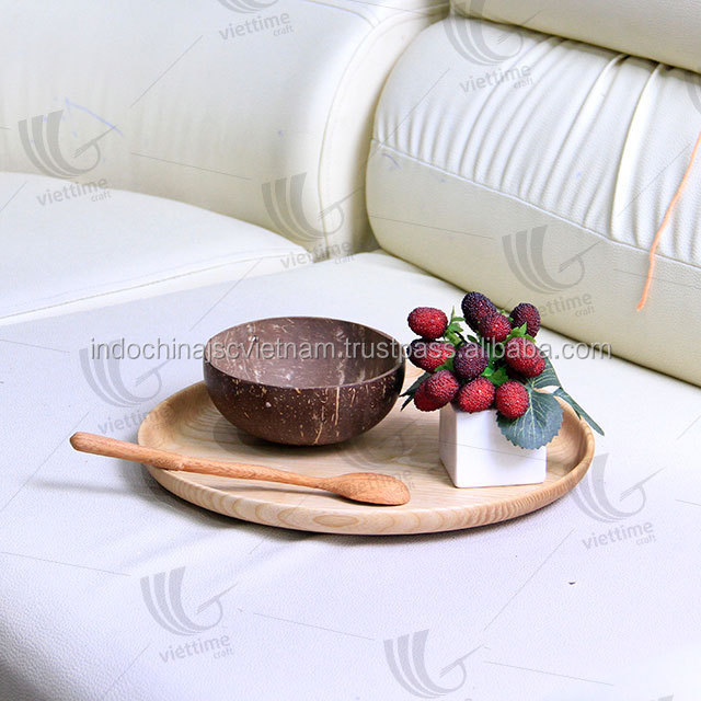 Natural Eco Friendly Coconut Shell Bowls Good For Healthy Made By Artisan In Vietnam Wholesale