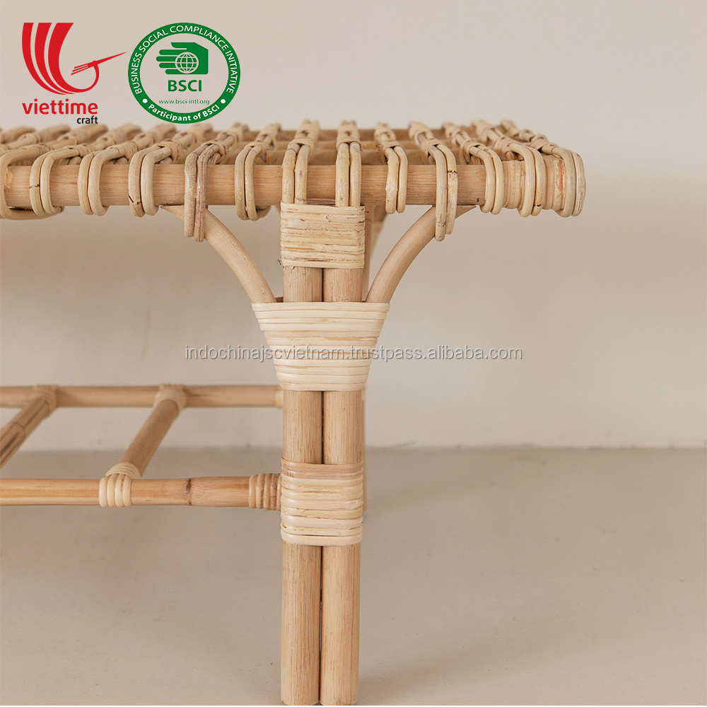 Classic Styled Rattan Bench Chair/ Rattan Bench Chair wholesale