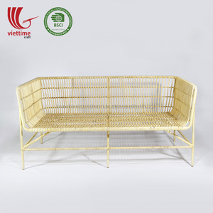 Relaxing Indoor Long Rattan Sofa, Rattan Chair, Rattan Furniture Vietnam