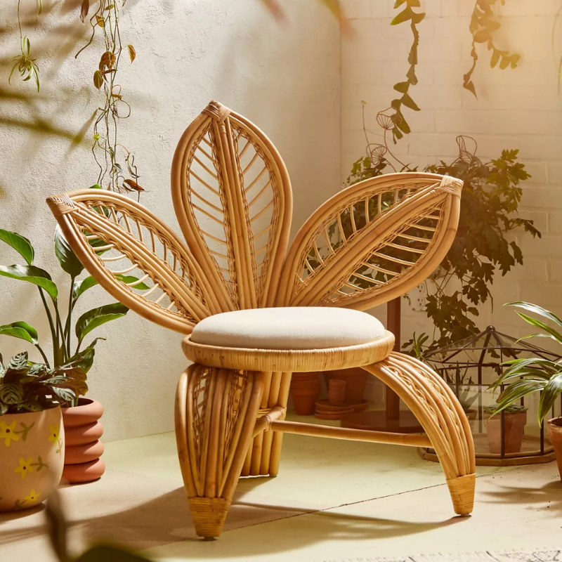 New Decor 2022 Natural Rattan Relax Chair, rattan chairs bulk in wholesale in Vietnam