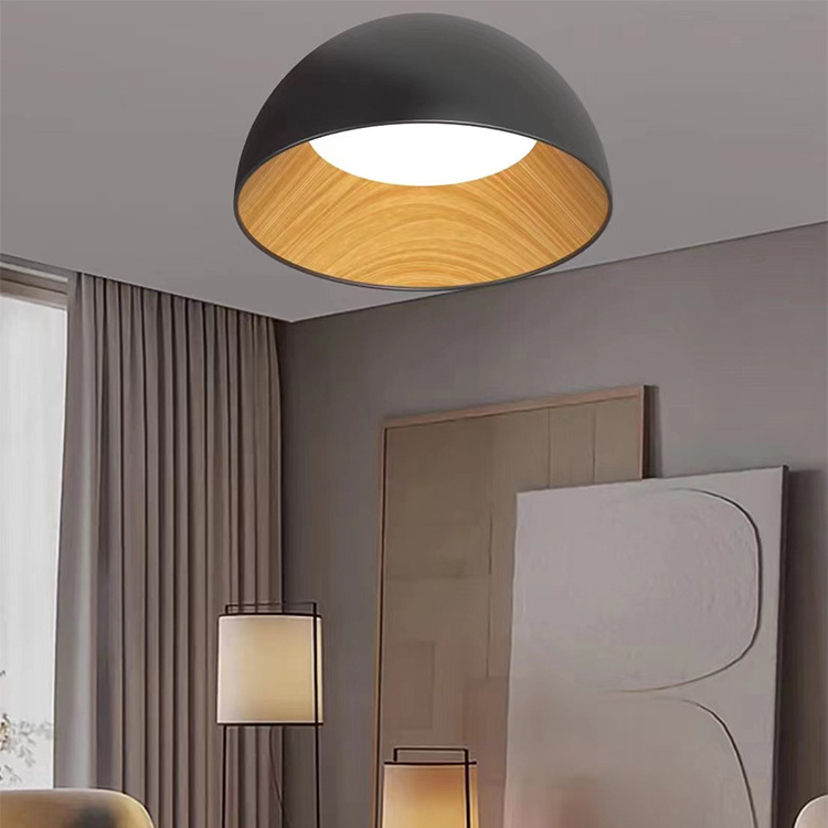 Surface Mounted Living Room Design Acrylic Aluminum Round Modern Led Ceiling Light