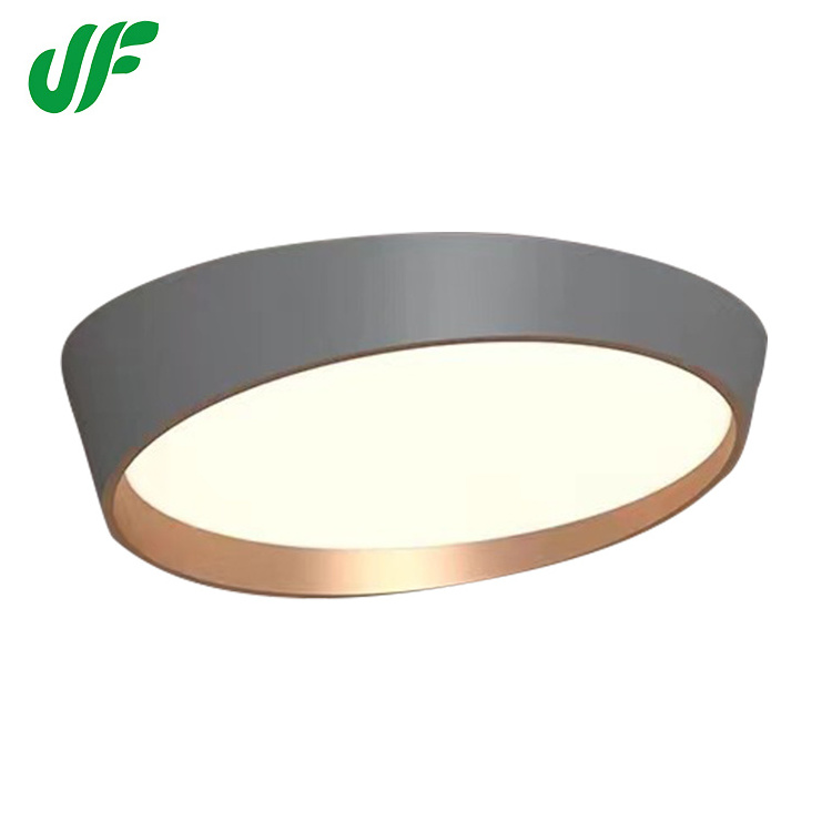 Surface Mounted Living Room Design Acrylic Aluminum Round Modern Led Ceiling Light