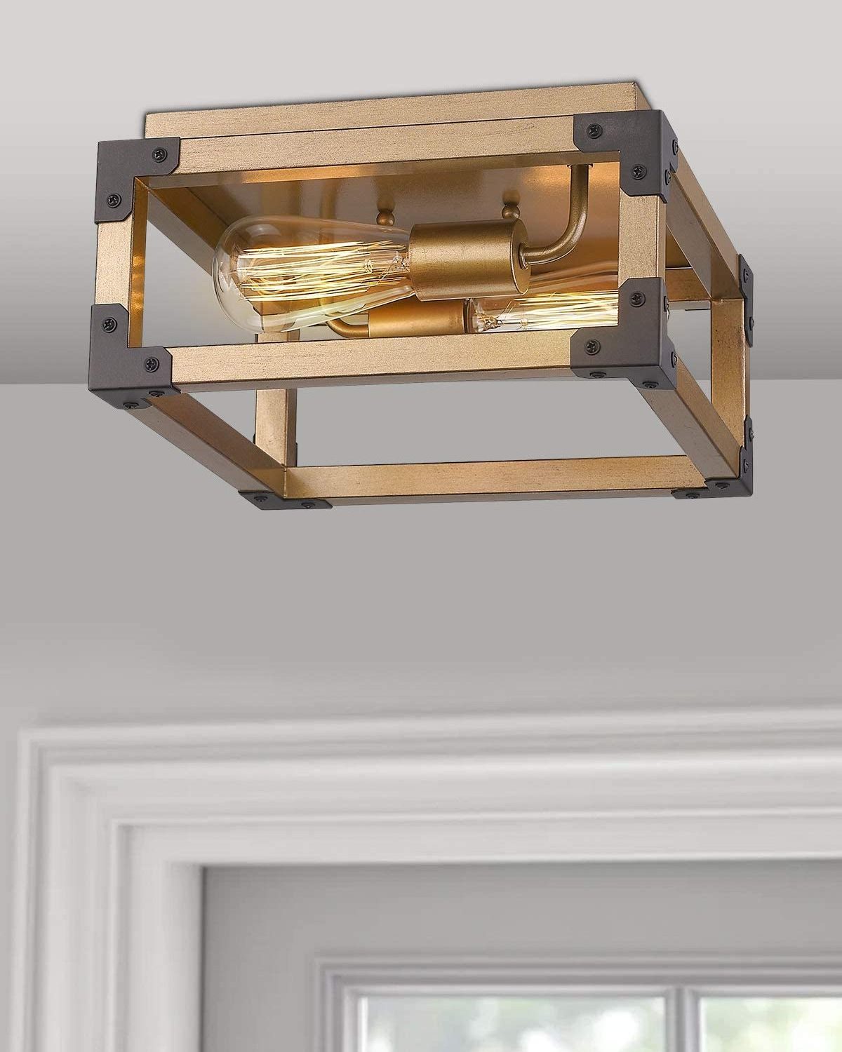 Small gold black morden chandelier pendant light recessed ceiling light fixture