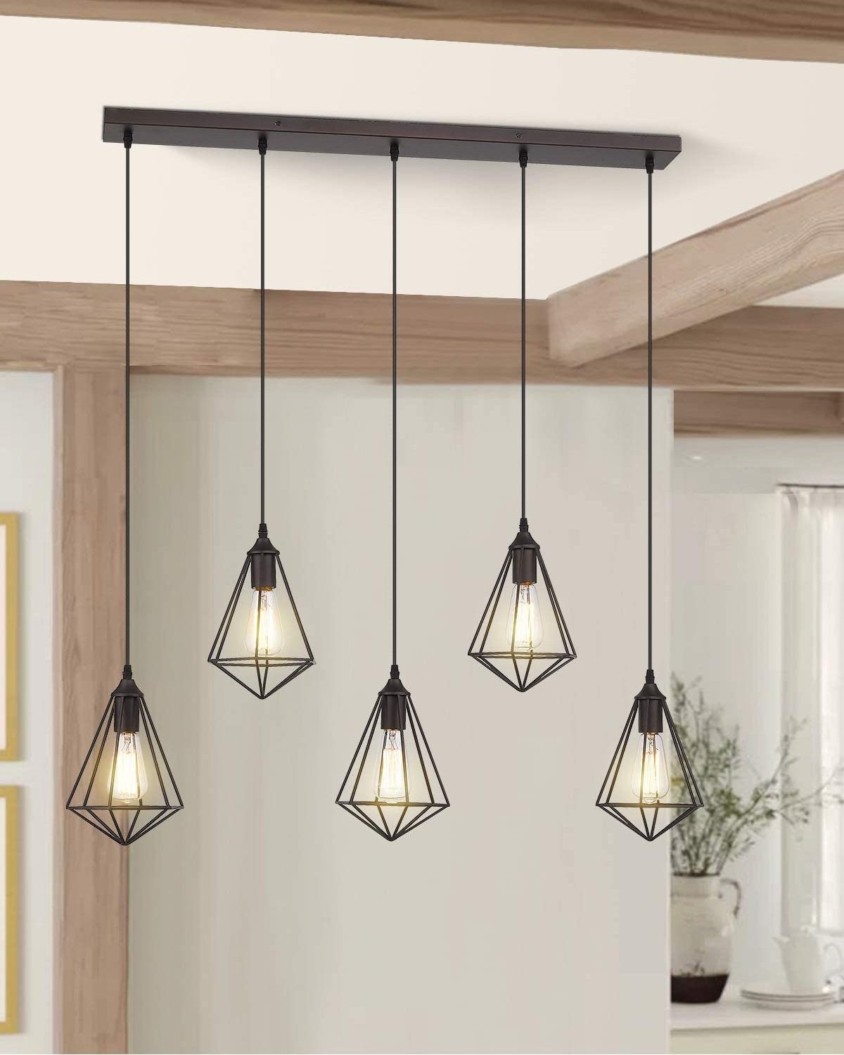 Modern fitting kitchen nordic lantern chandelier hanging kitchen lighting fixture modern pendant light