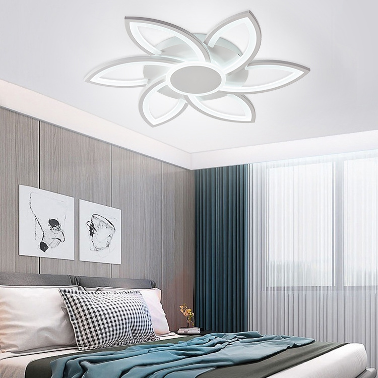 Hot Sale Petal Star-Like Roof Light For Home Bedroom Hotel Living Room Modern Led Ceiling Lamp