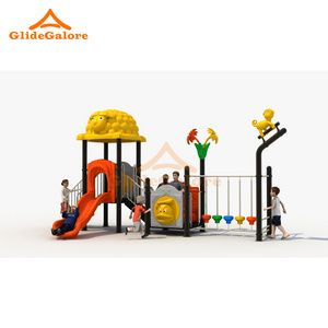 GlideGalore Outdoor Playground Set Unleash Endless Adventure Outdoor Playground Equipment Slide for Kids' Joyous Play