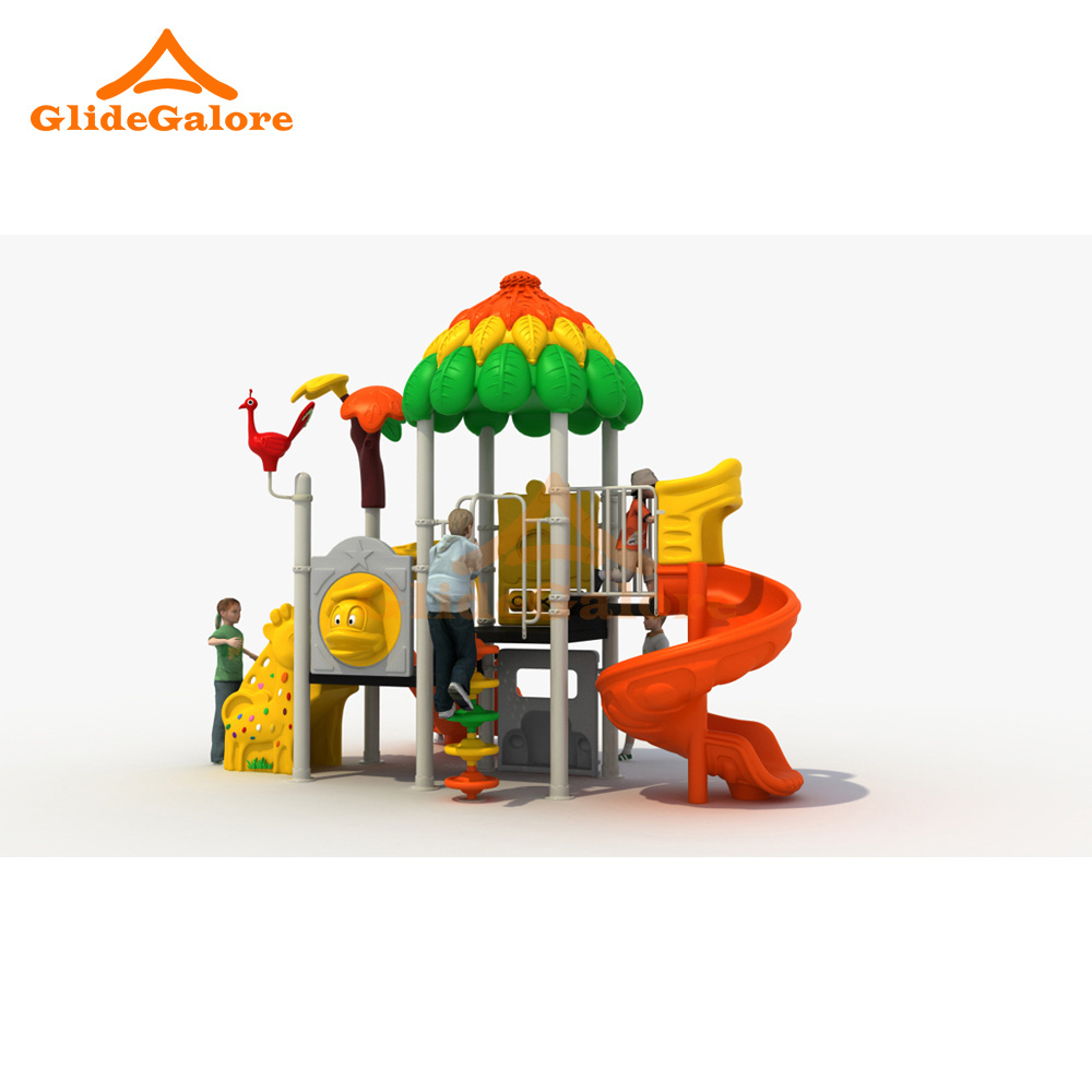 GlideGalore Outdoor Playground Slide Kids Outdoor Play set with Slide and Swing Pure Delight Guaranteed