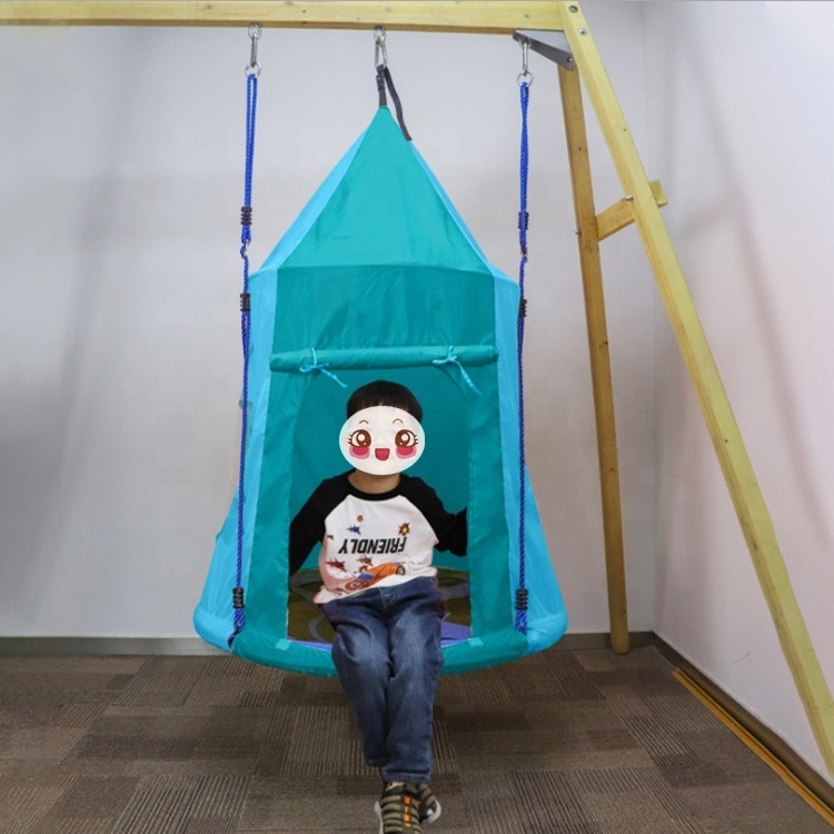 hanging nest swing sensory therapy training swings children's sensory room for autistic kids