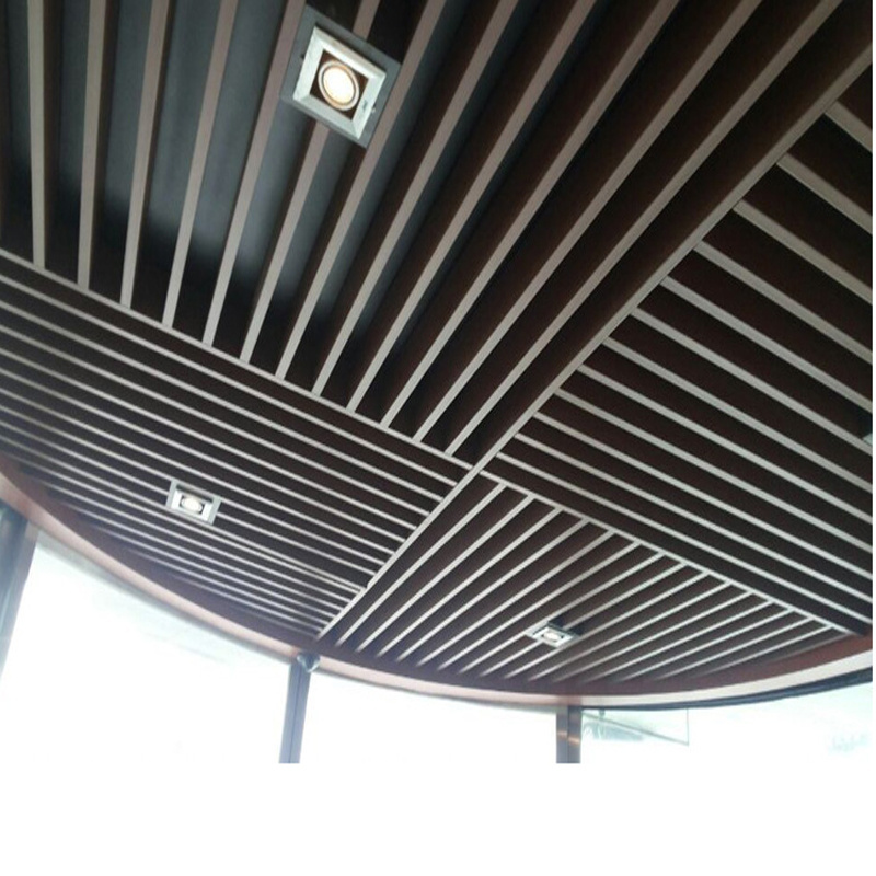 COOWIN Wpc Ceiling In Flexible Design Waterproof Wood Plastic Board