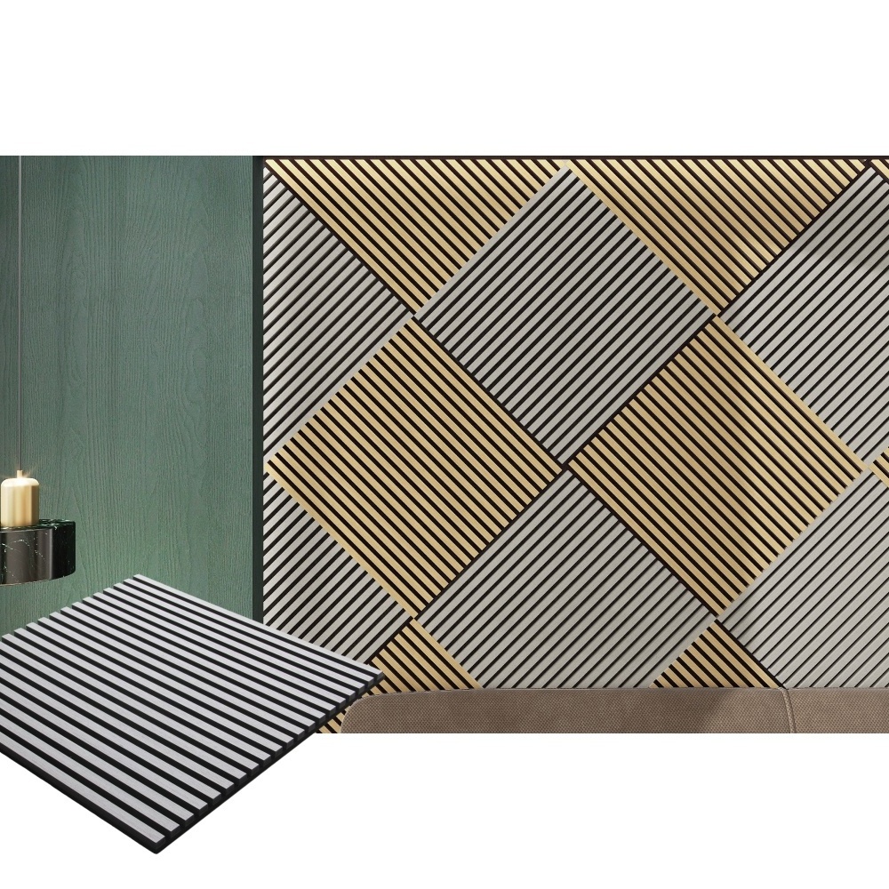 Easy to install and DIY soundproof panels and wpc wall panels