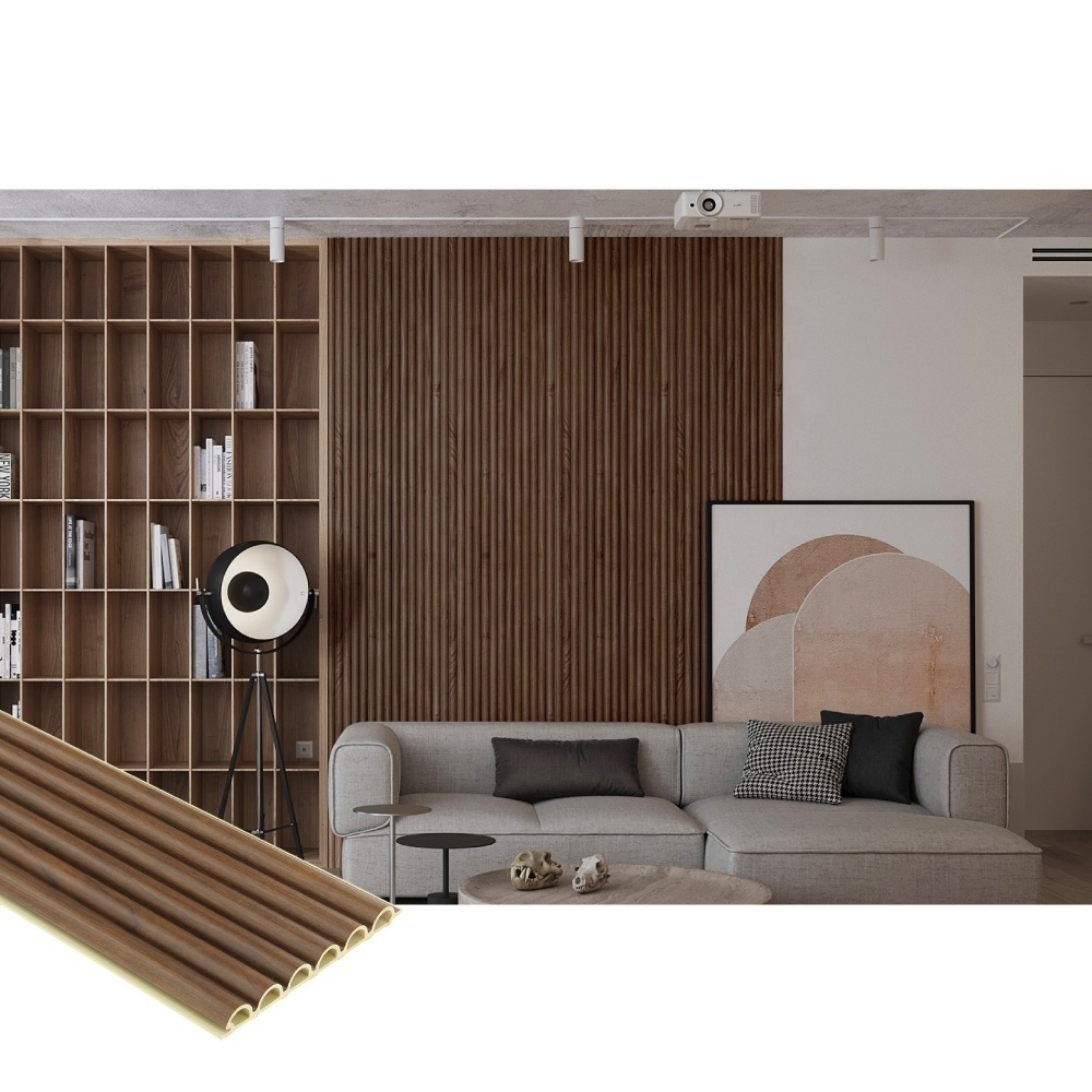 Hotsale Corrosion Resistance Wallpapers/Wall Panels Wpc Interior Decoration Wood Veneer Wall Panel