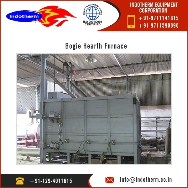 Widely Demanded Tempering Bogie Hearth Furnace Available at Economical Price From Renowned Manufacturer