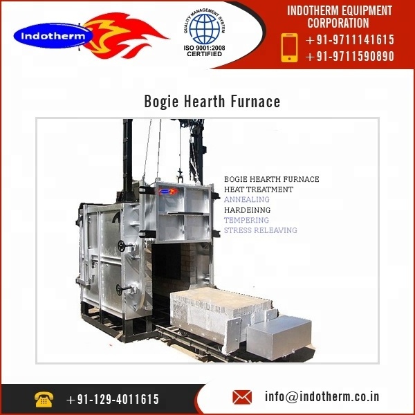 High Temperature Bogie Hearth Furnace Available for Overseas Buyer From Renowned Manufacturer At Reasonable Price