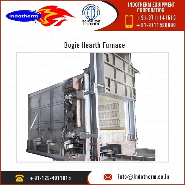 High Temperature Bogie Hearth Furnace Available for Overseas Buyer From Renowned Manufacturer At Reasonable Price