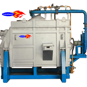 Gas Fired Fuel Aluminium Melting Skelner Furnace Capacity 1 Ton With Advance Technology Available at Best Price