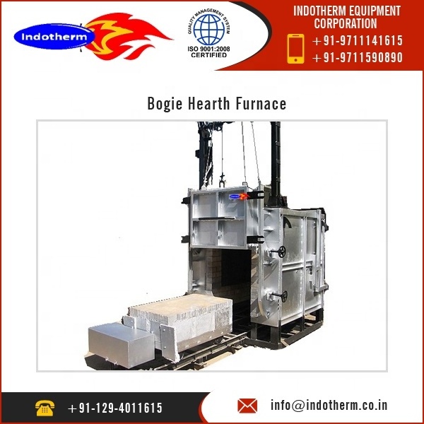 Widely Demanded Tempering Bogie Hearth Furnace Available at Economical Price From Renowned Manufacturer