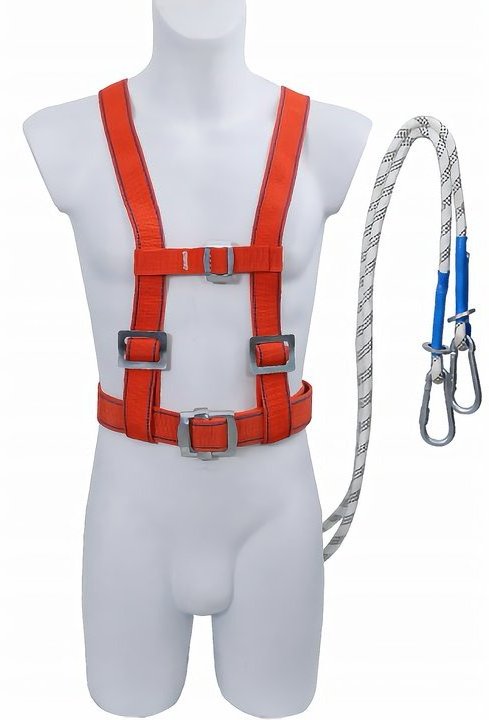 Fall protection safety equipment Three point for low-altitude work working safety belt harness  safety harness with small hooks