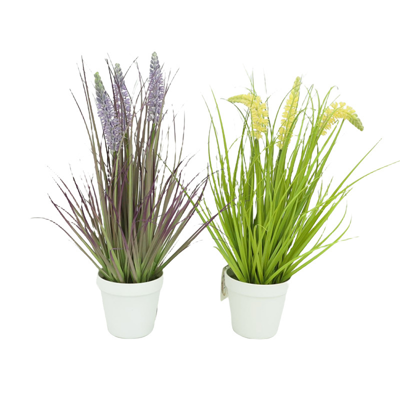 CC Hot Sale Artificial Plants Decorative Green Onion Grass for Hotel 037