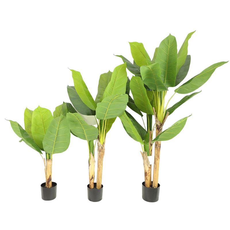 CY Advanced Artificial Simulation Of Tropical Evergreen Indoor Garden Decorative Plant Banana Tree