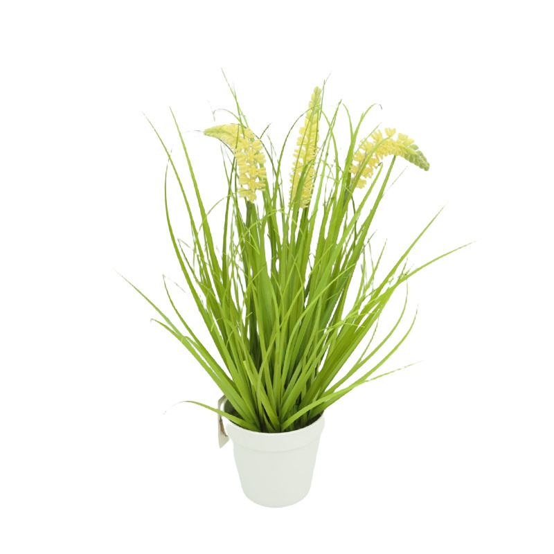 CC Hot Sale Artificial Plants Decorative Green Onion Grass for Hotel 037