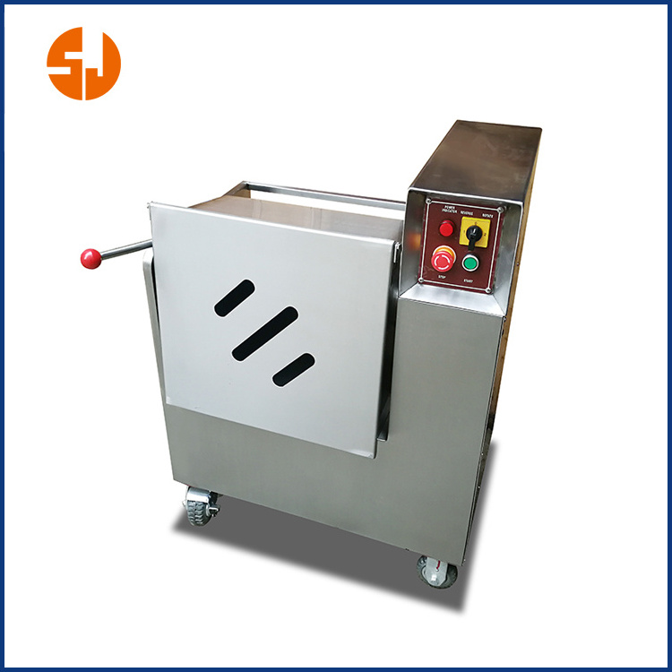 Factory wholesale commercial stainless steel meat mixer silver industrial Cutting Machine