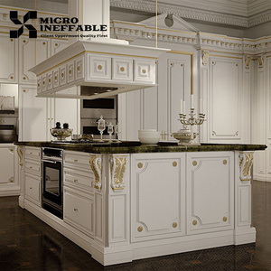 Luxury America Villa Luxury Pantry Kitchen Living Room Wood Accessories Furniture Cabinet Set Designs