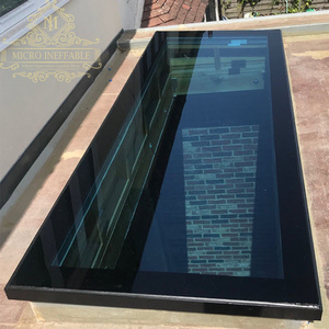 Factory Price Custom Hung Window Electric Reflective Glass Hurricane Aluminum Proof Roof Top Skylights