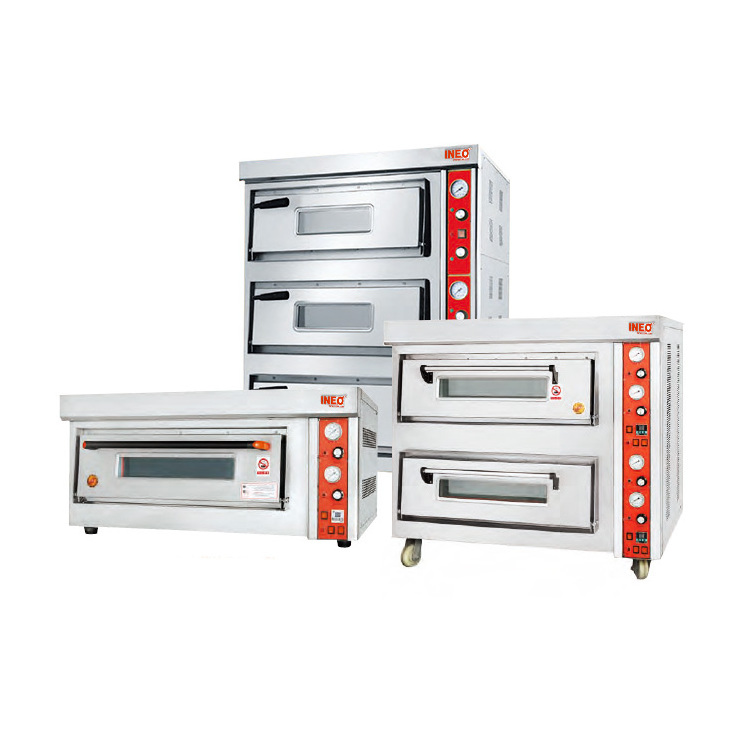 High Quality Wholesale Single Layer Stainless Steel Commercial Restaurant Equipment Gas Pizza Oven